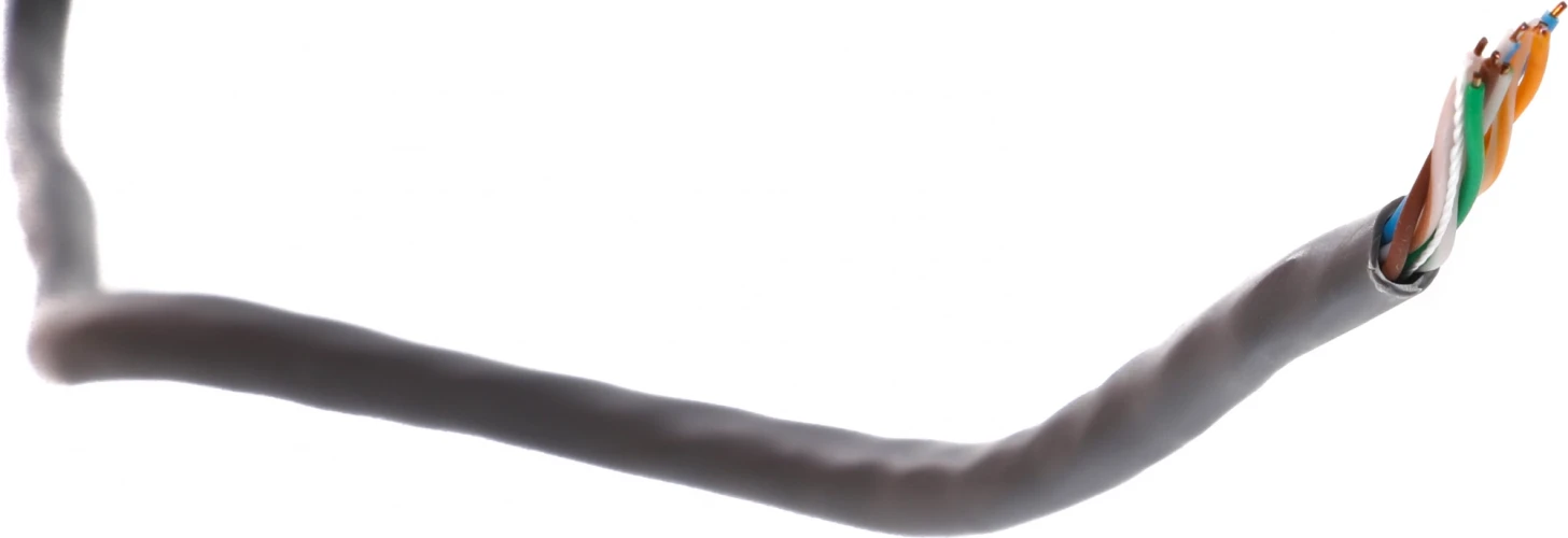 Кабель сетевой Buro BU-COP-040 UTP 4 пары cat.5E solid 0.40мм Cu 305м серый