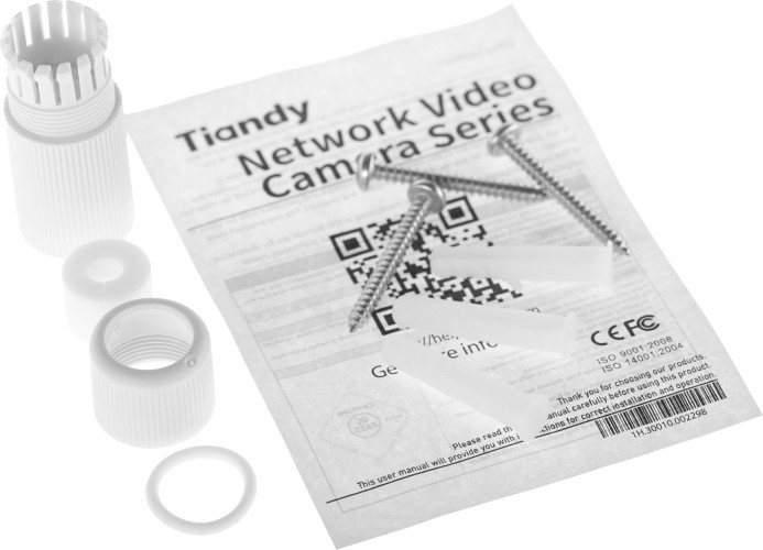 Камера видеонаблюдения IP Tiandy AK TC-C321N I3/E/Y/4mm 4-4мм цв. корп.:белый