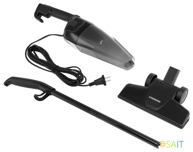 Пылесос ручной Starwind SCH1550 800Вт черный