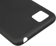 Чехол (клип-кейс) BoraSCO для Honor 9S Silicone Case черный (38857)