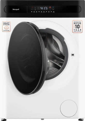 Стиральная машина Weissgauff WMD 46148 DC Inverter Steam класс: B загр.фронтальная макс.:8кг (с сушкой) белый инвертор