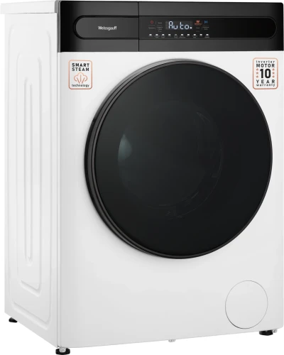 Стиральная машина Weissgauff WMD 46148 DC Inverter Steam класс: B загр.фронтальная макс.:8кг (с сушкой) белый инвертор
