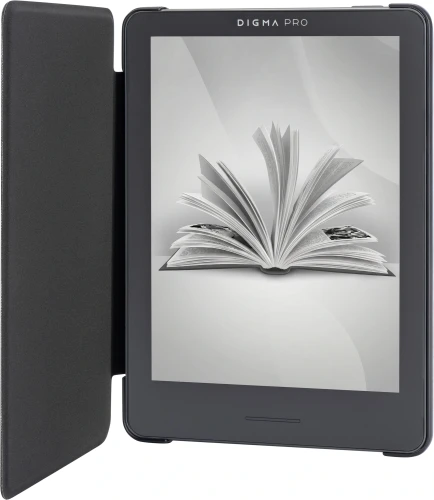 Электронная книга Digma pro MOON 6 6" E-Ink Carta 758x1024 1.8Ghz 1Gb/32Gb/SD/microSDHC/подсветка дисплея темно-серый