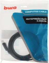 Кабель аудио-видео Buro BU-DP-v1.4-3m DisplayPort (m)/DisplayPort (m) 3м. черный