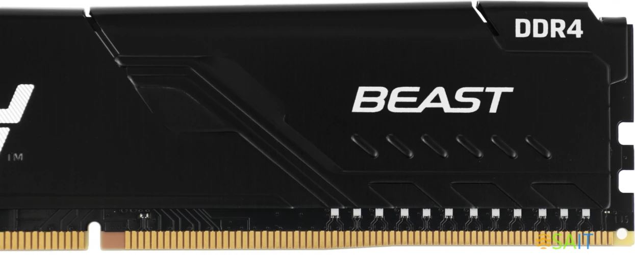Память DDR4 4x4GB 2666MHz Kingston KF426C16BBK4/16 Fury Beast Black RTL Gaming PC4-21300 CL16 DIMM 288-pin 1.2В single rank с радиатором Ret