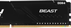 Память DDR4 4x4GB 2666MHz Kingston KF426C16BBK4/16 Fury Beast Black RTL Gaming PC4-21300 CL16 DIMM 288-pin 1.2В single rank с радиатором Ret