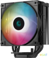 Устройство охлаждения(кулер) Deepcool AG400 Digital Bk ARGB Soc-AM5/AM4/1200/1700/1851 черный 4-pin 31.6dB Al+Cu LCD 220W 636gr Ret (R-AG400-BKADMN-G-1)