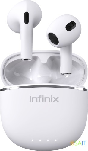 Гарнитура вкладыши Infinix XBuds XE23 белый беспроводные bluetooth в ушной раковине (10311755)