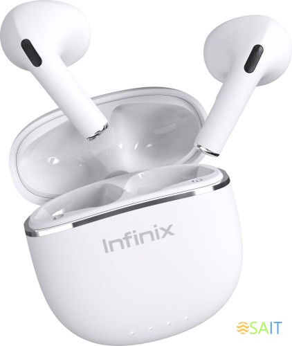 Гарнитура вкладыши Infinix XBuds XE23 белый беспроводные bluetooth в ушной раковине (10311755)
