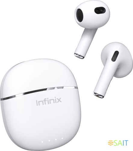 Гарнитура вкладыши Infinix XBuds XE23 белый беспроводные bluetooth в ушной раковине (10311755)