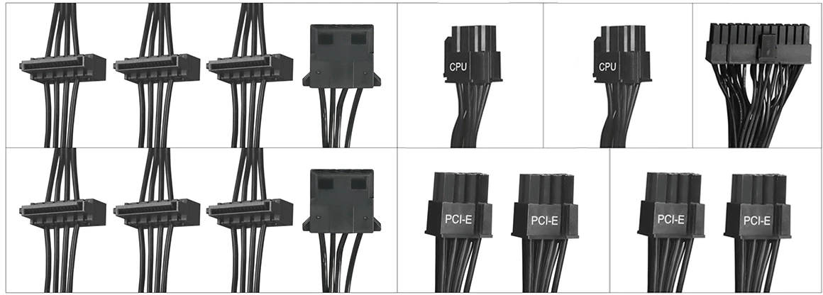 Блок питания Digma ATX 850W DPSU-850W-BR 80+ bronze (20+4pin) APFC 120mm fan 6xSATA RTL