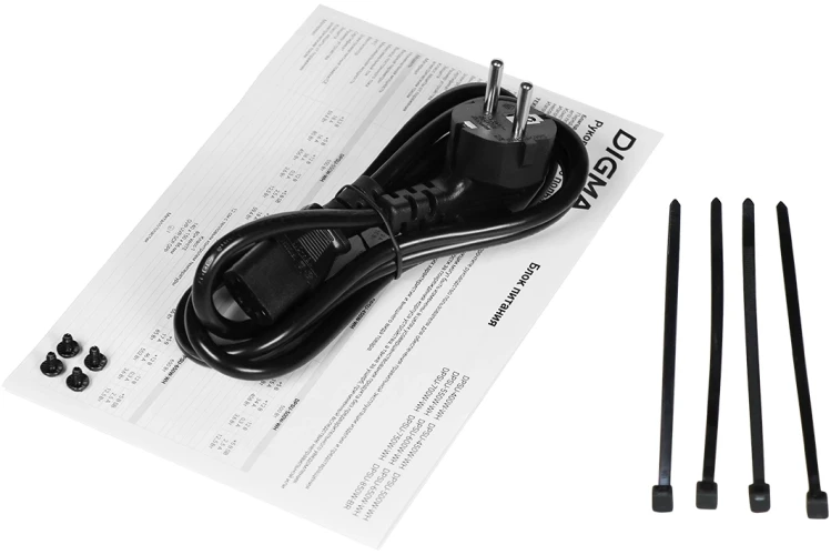 Блок питания Digma ATX 850W DPSU-850W-BR 80+ bronze (20+4pin) APFC 120mm fan 6xSATA RTL