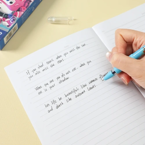 Ручка гелев. Deli Super Wings (EG105-PR) ассорти d=0.5мм фиол. черн. 1стерж. пулевидный пиш. наконечник кругл. резин. манжета