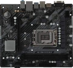 Материнская плата Asrock H610M-HVS/M.2 R2.0 Soc-1700 Intel H610 2xDDR4 mATX AC`97 8ch(7.1) GbLAN+VGA+HDMI