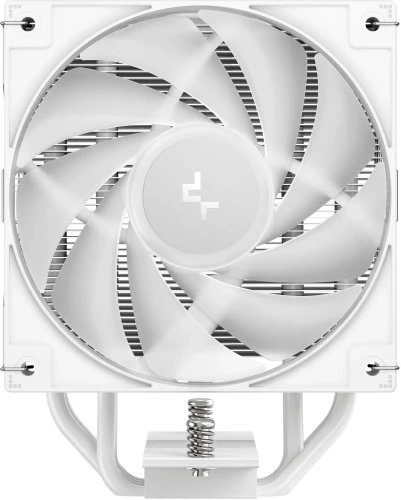 Устройство охлаждения(кулер) Deepcool AG400 Wh V2 ARGB Soc-AM5/AM4/1200/1700/1851 белый 4-pin 31.6dB Al+Cu 220W 643gr Ret (R-AG400-WHAMMN-GJD)