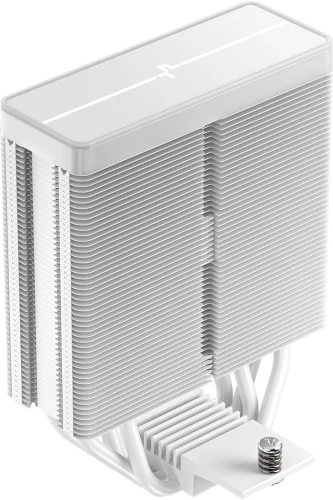Устройство охлаждения(кулер) Deepcool AG400 Wh V2 ARGB Soc-AM5/AM4/1200/1700/1851 белый 4-pin 31.6dB Al+Cu 220W 643gr Ret (R-AG400-WHAMMN-GJD)