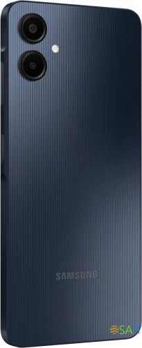 Смартфон Samsung SM-A065F Galaxy A06 128Gb 6Gb черный моноблок 3G 4G 2Sim 6.7" 720x1600 Android 14 50Mpix 802.11 a/b/g/n/ac GPS GSM900/1800 GSM1900 microSD max1024Gb