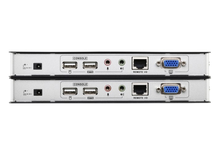 Удлинитель консоли (клав./мышь USB+мон.+аудио+RS232) на 200м ATEN CE750A