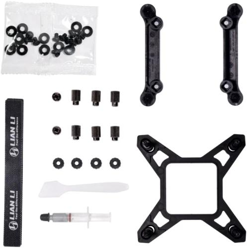 Система водяного охлаждения Lian-Li Galahad II LCD 360 ARGB Soc-AM5/AM4/1200/1700/1851 черный 4-pin 30dB Al+Cu LCD Ret (G89.GA2ALCD36B.00)