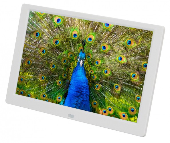 Фоторамка Digma 10.1" PF-1043 IPS 1280x800 белый пластик ПДУ Видео