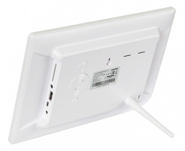 Фоторамка Digma 10.1" PF-1043 IPS 1280x800 белый пластик ПДУ Видео