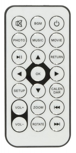 Фоторамка Digma 10.1" PF-1043 IPS 1280x800 белый пластик ПДУ Видео