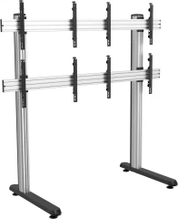 Стойка для телевизора Cactus CS-FS-TV4-PRO черный 45"-55" макс.50кг напольный мобильный