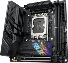 Материнская плата Asus ROG STRIX B760-I GAMING WIFI Soc-1700 Intel B760 2xDDR5 mini-ITX AC`97 8ch(7.1) 2.5Gg RAID+HDMI+DP