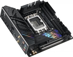 Материнская плата Asus ROG STRIX B760-I GAMING WIFI Soc-1700 Intel B760 2xDDR5 mini-ITX AC`97 8ch(7.1) 2.5Gg RAID+HDMI+DP
