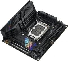 Материнская плата Asus ROG STRIX B760-I GAMING WIFI Soc-1700 Intel B760 2xDDR5 mini-ITX AC`97 8ch(7.1) 2.5Gg RAID+HDMI+DP