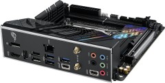 Материнская плата Asus ROG STRIX B760-I GAMING WIFI Soc-1700 Intel B760 2xDDR5 mini-ITX AC`97 8ch(7.1) 2.5Gg RAID+HDMI+DP