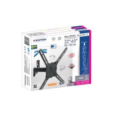 Кронштейн для телевизора Kromax ATLANTIS-15 темно-серый 22"-65" макс.40кг настенный поворот и наклон