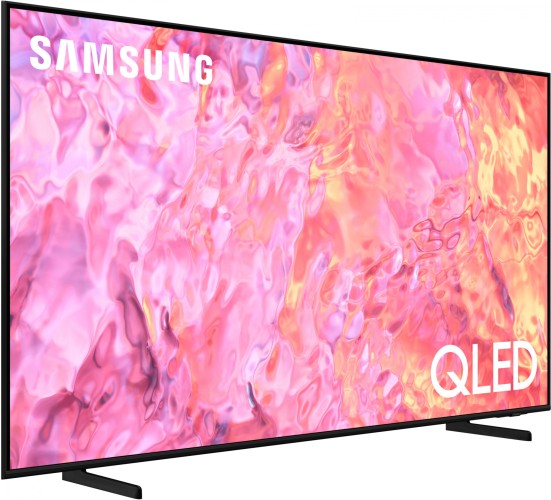 Телевизор QLED Samsung 75" QE75Q60CAUXRU Q черный 4K Ultra HD 60Hz DVB-T2 DVB-C DVB-S2 USB WiFi Smart TV (RUS)
