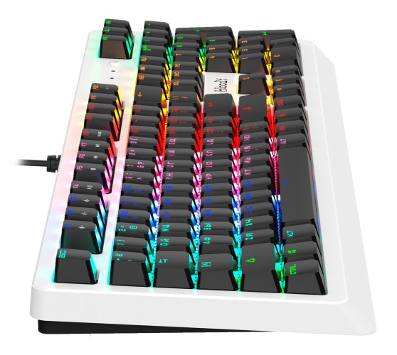 Клавиатура A4Tech Bloody B810RC механическая белый/черный USB for gamer LED