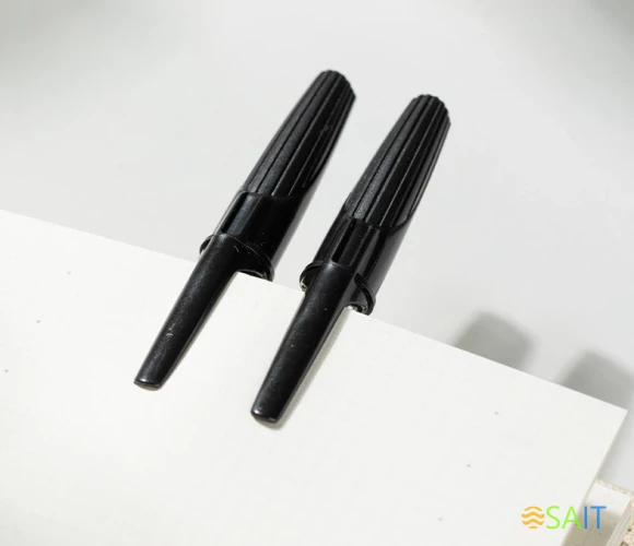 Набор ручек шариков. Deli Think EQ4-MT-BK прозрачный/черный d=1мм черн. черн. индив. пак.ев. (5шт) кругл.