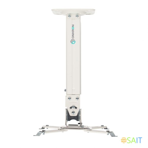 Кронштейн для проектора Onkron K5A белый макс.10кг потолочный поворотно-выдвижной и наклонный