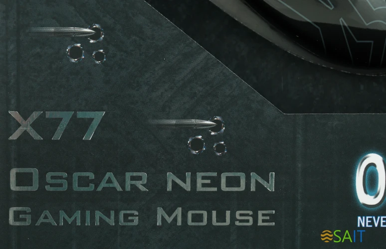 Мышь A4Tech X77 черный оптическая 2400dpi USB 8but (X77 (MAZE))