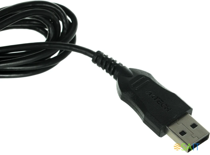 Мышь A4Tech X77 черный оптическая 2400dpi USB 8but (X77 (MAZE))