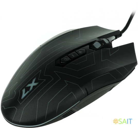 Мышь A4Tech X77 черный оптическая 2400dpi USB 8but (X77 (MAZE))