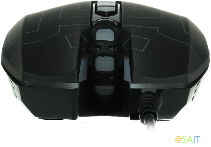 Мышь A4Tech X77 черный оптическая 2400dpi USB 8but (X77 (MAZE))