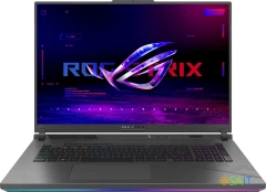 Ноутбук Asus ROG Strix G18 G814JV-N6168 Core i7 13650HX 16Gb SSD1Tb NVIDIA GeForce RTX4060 8Gb 18" IPS WQXGA (2560x1600) noOS grey WiFi BT Cam (90NR0CM1-M00BC0)