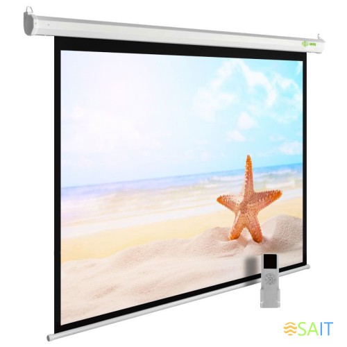 Экран Cactus 138x220см MotoExpert CS-PSME-220x138-WT 16:10 настенно-потолочный рулонный белый (моторизованный привод)