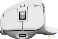 Мышь Logitech MX Master 3S светло-серый оптическая 8000dpi беспров. BT/Radio USB 5but (910-006562)