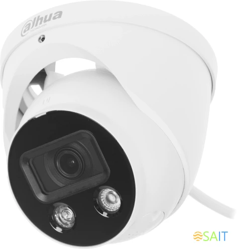 Камера видеонаблюдения IP Dahua DH-IPC-HDW3449HP-AS-PV-0280B-S5 2.8-2.8мм цв. корп.:белый/черный (DH-IPC-HDW3449HP-AS-PV-0280B)