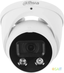 Камера видеонаблюдения IP Dahua DH-IPC-HDW3449HP-AS-PV-0280B-S5 2.8-2.8мм цв. корп.:белый/черный (DH-IPC-HDW3449HP-AS-PV-0280B)