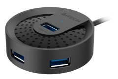 Разветвитель USB 3.0 A4Tech HUB-30 4порт. черный