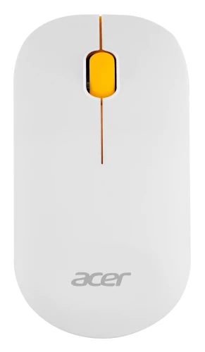 Мышь Acer OMR200 желтый оптическая 1200dpi беспров. USB для ноутбука 2but (ZL.MCEEE.020)