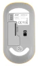 Мышь Acer OMR200 желтый оптическая 1200dpi беспров. USB для ноутбука 2but (ZL.MCEEE.020)