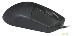 Мышь A4Tech OP-730D черный оптическая 1200dpi USB 4but