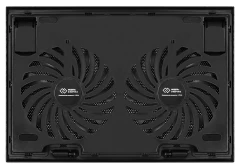Подставка для ноутбука Digma D-NCP170-2 17"390x270x27мм 20дБ 2xUSB 2x 150ммFAN 600г черный